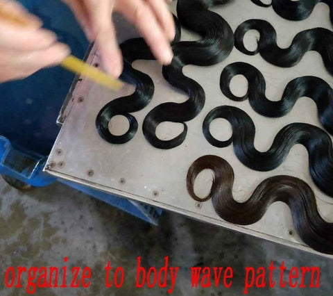 body wave pattern organization