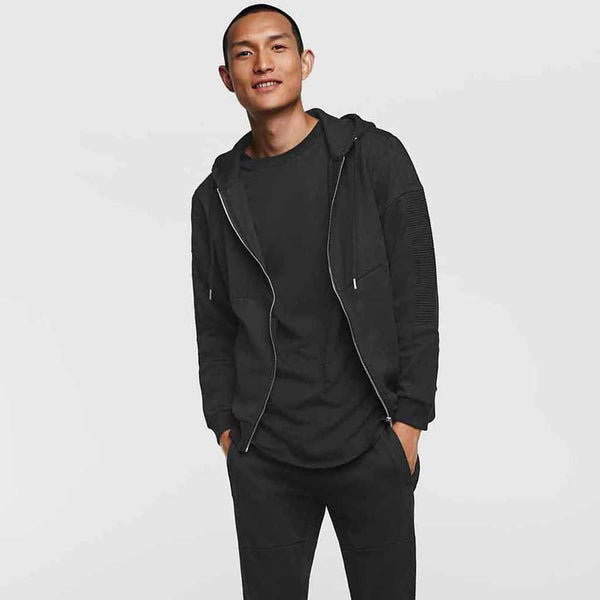 zara basic hoodie