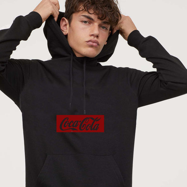 coca cola black hoodie