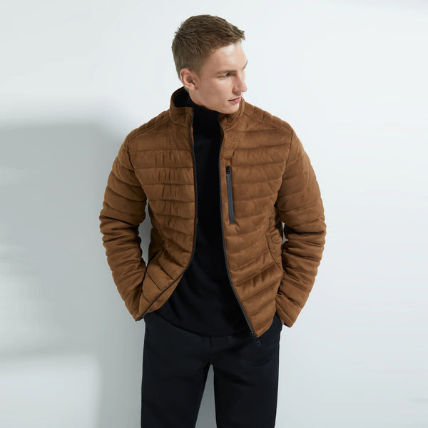 puffer jacket men zara