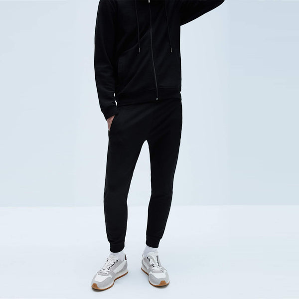 zara black trousers mens