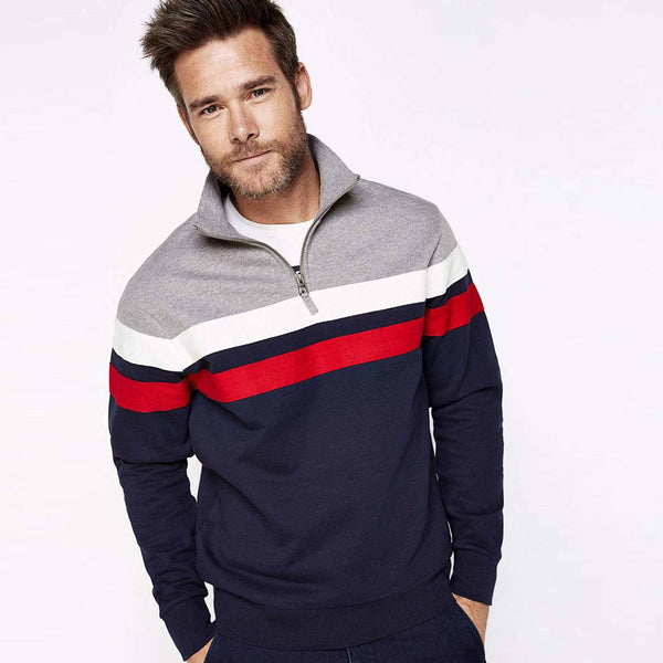 colour block sweatshirt mens