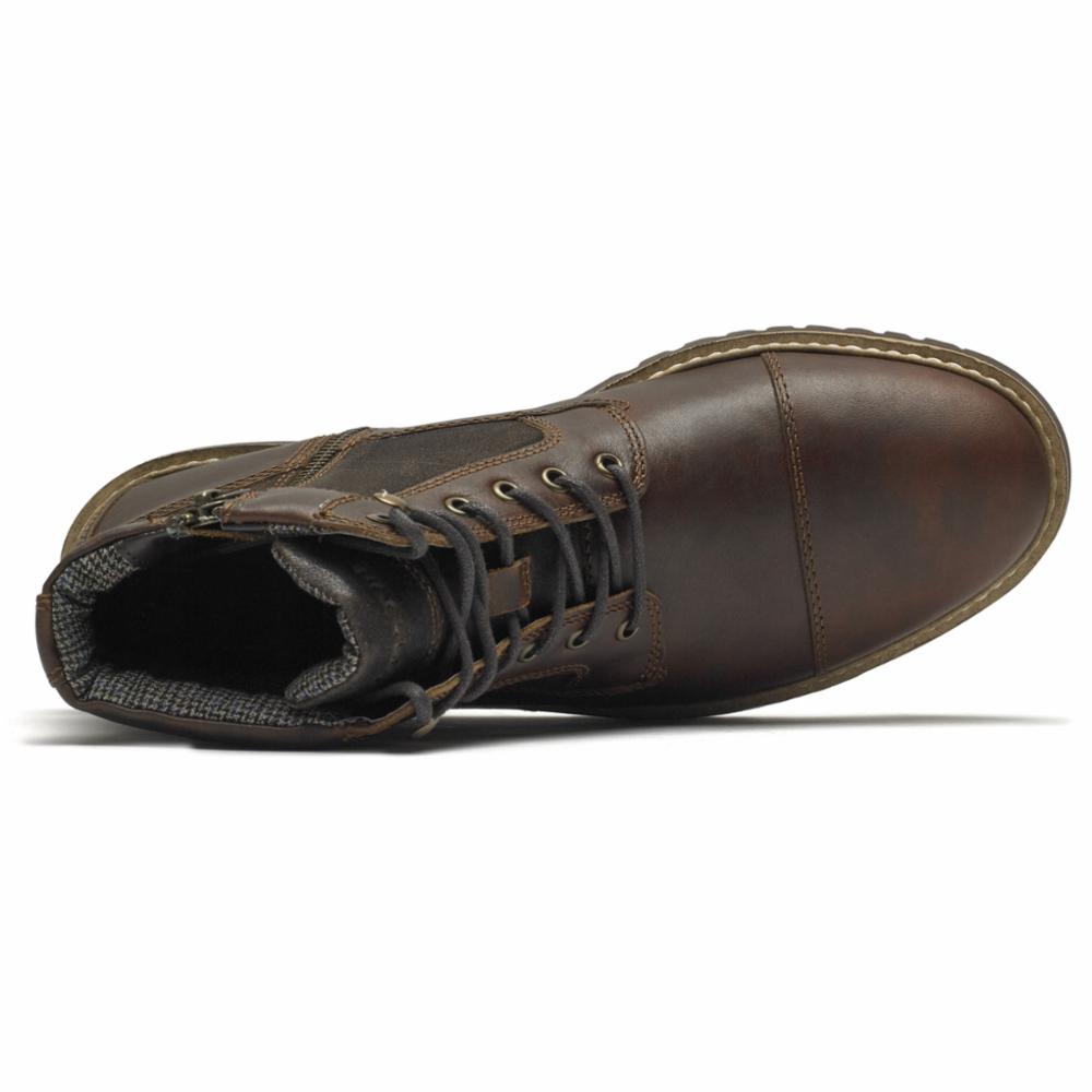 rockport marshall rugged cap toe