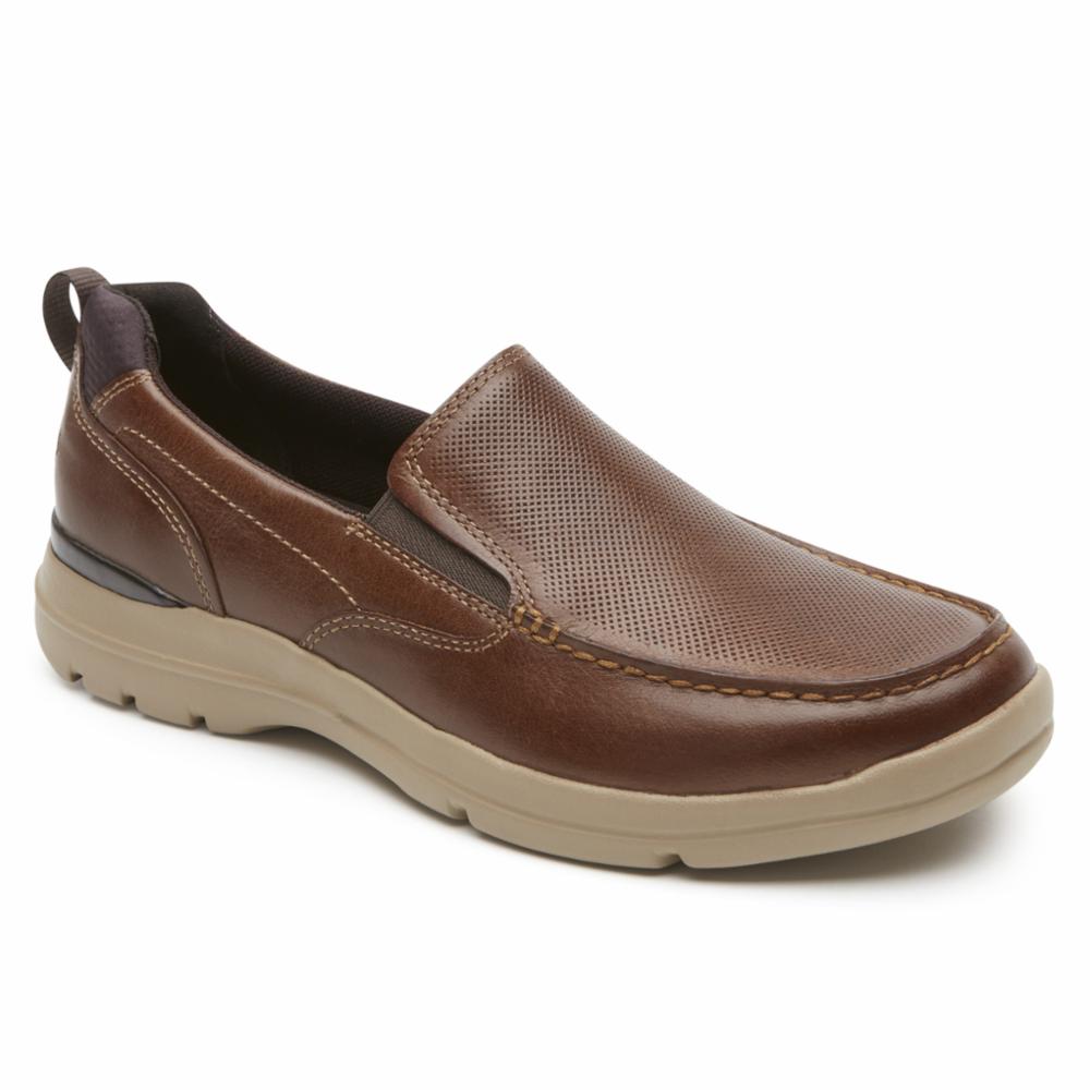 rockport men's city edge slip on shoe