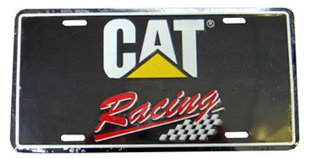 CAT Racing License Plate