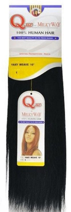 Milky Way QUE 100% Human Hair Straight 