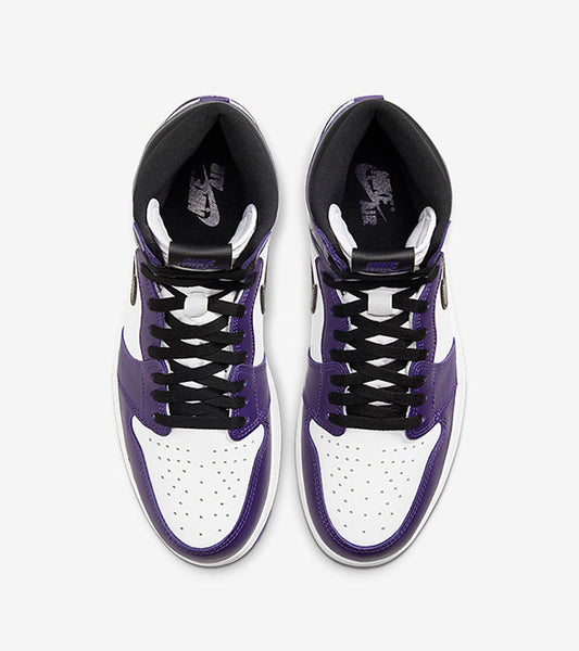 court purple aj1s