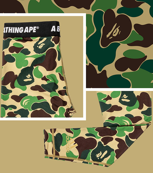 bape adidas tights