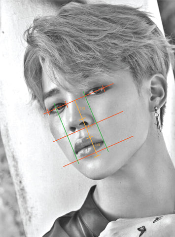 Assemble all the Jimin's fans and draw together l'oeil loeil drawing graphite pencil tutorial portrait blog post