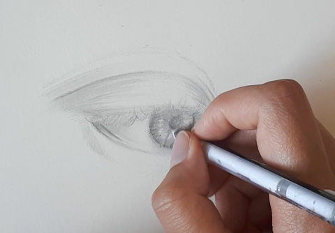 Loeil art blog sketching pencil artist eye drawing drawing how to draw 