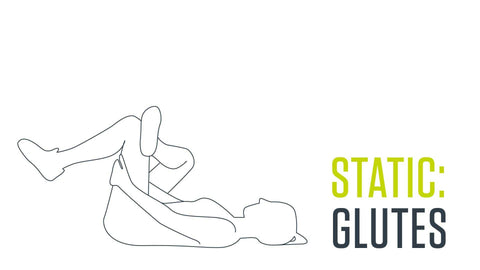 static stretch for glutes
