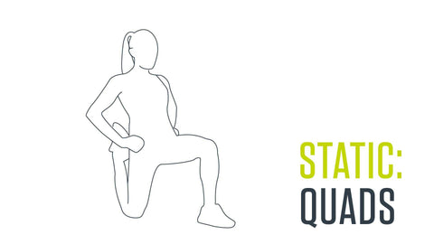 Static stretch for quads