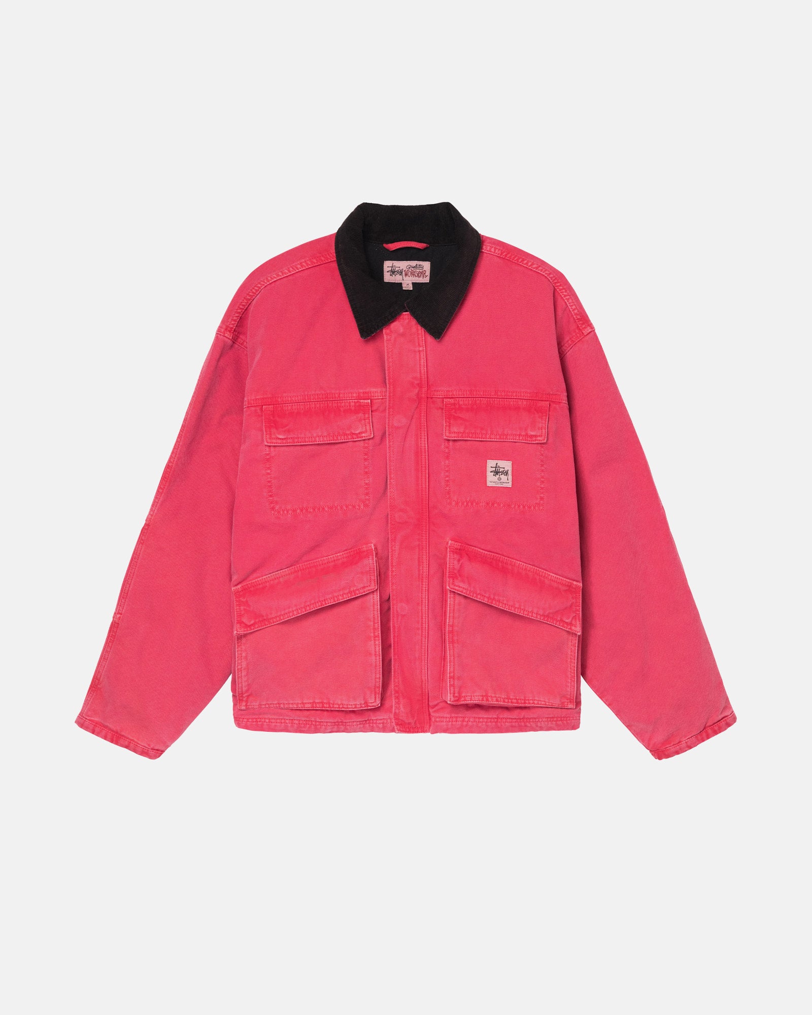 Washed Canvas Shop Jacket - Unisex Outerwear | Stüssy