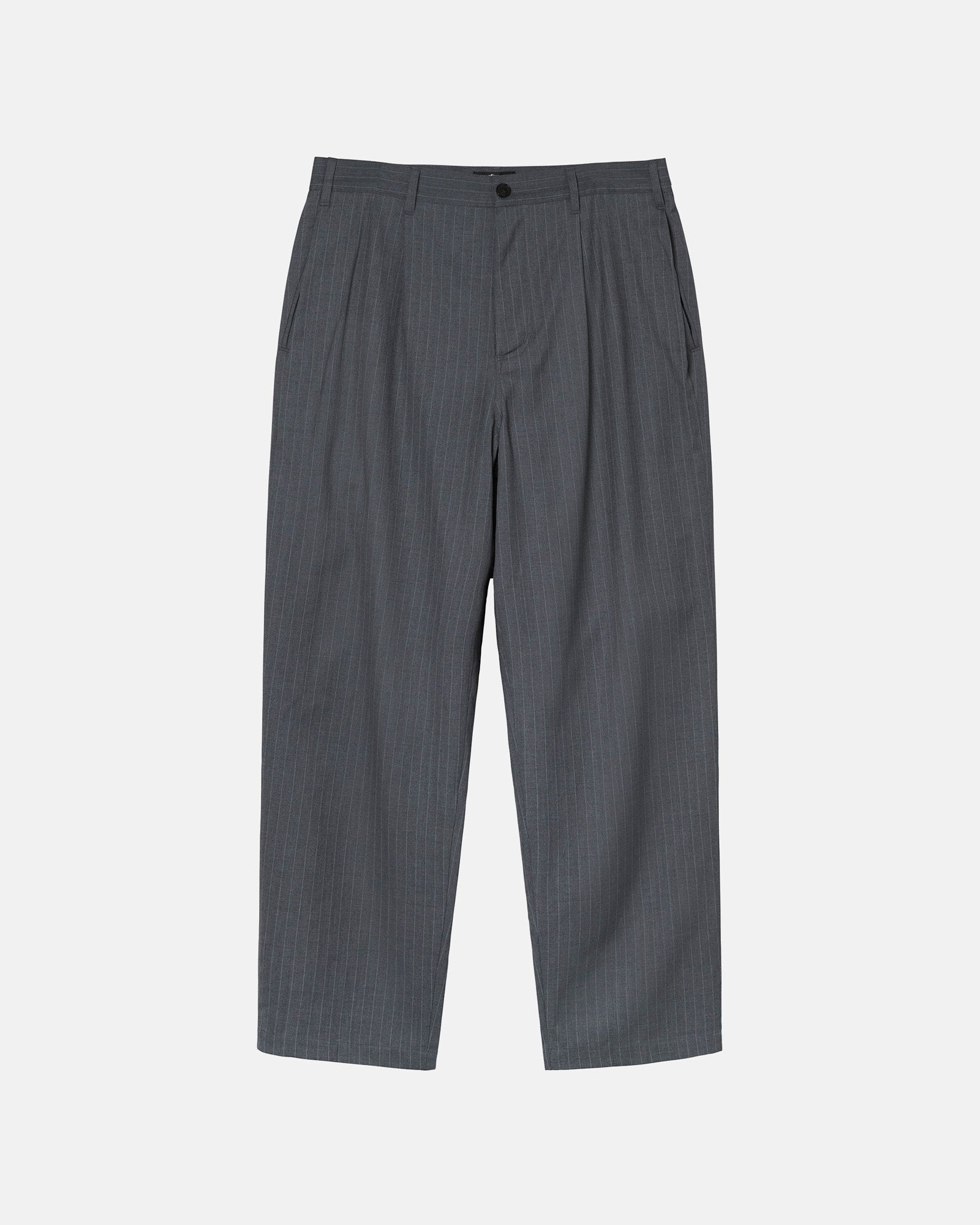 Striped Volume Pleated Trouser - Unisex Pants | Stüssy