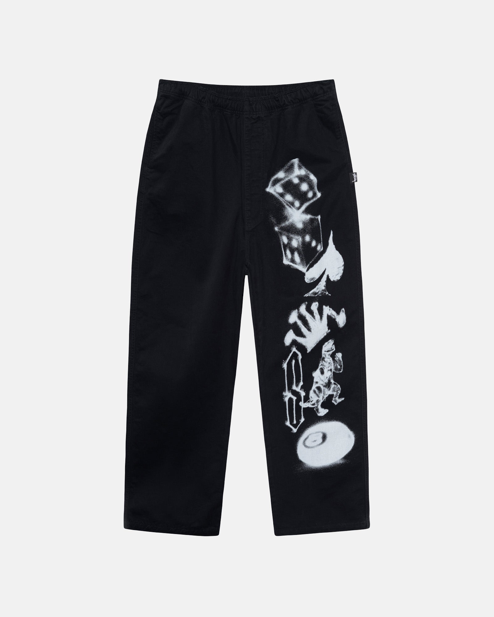 オールノット Stussy Airbrush Icon Beach Pant Black - crumiller.com