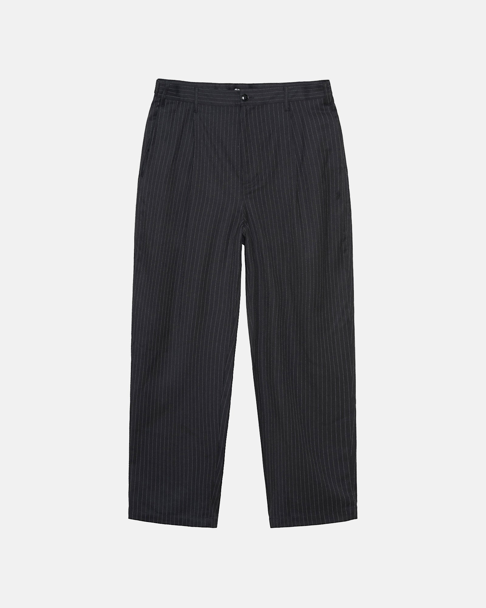 Stripe Volume Pleated Trouser - Unisex Pants | Stüssy