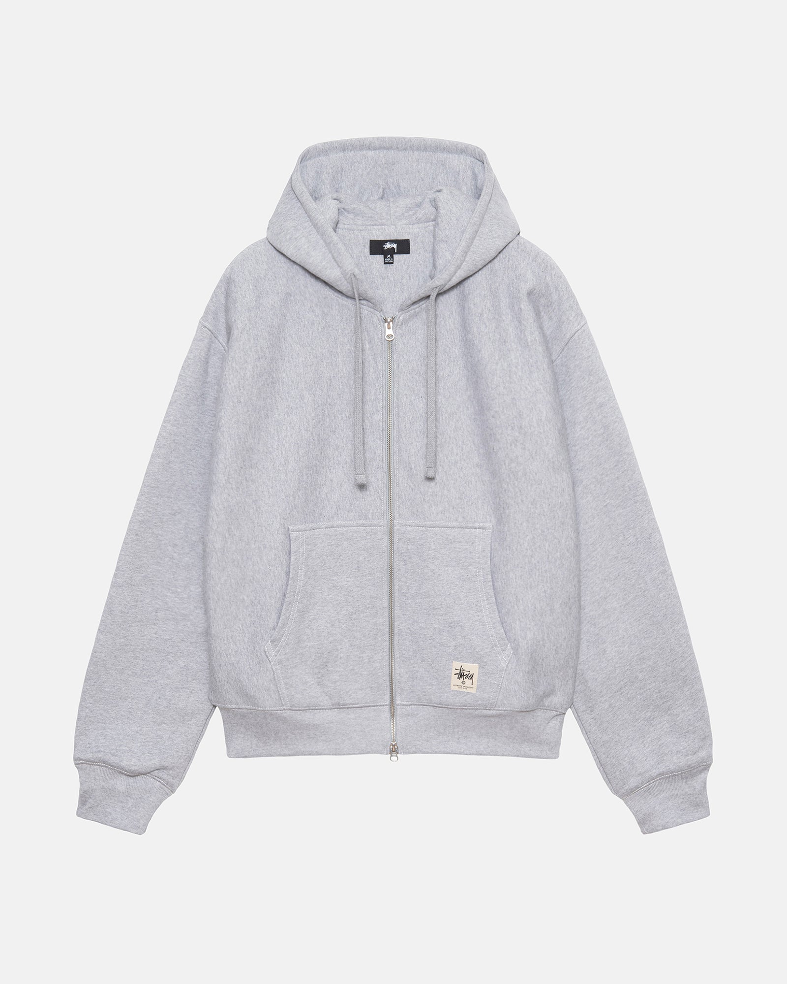 海外ブランド Face Double Stussy Label Hoodie Zip パーカー - www