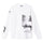 Stüssy & MMW Big Print LS Tee - White