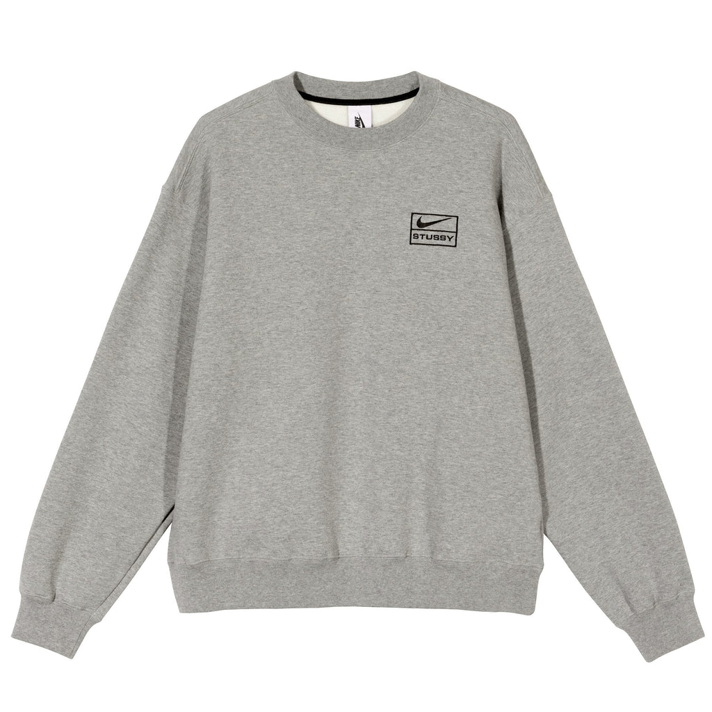 stussy grey sweatshirt