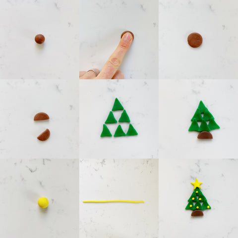 Christmas Tree Cake Step By Step Instructions
