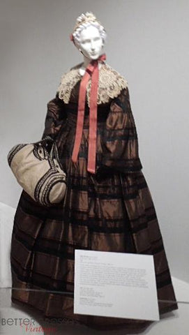 1860s Plaid Dress & Duffle at Mint Museum