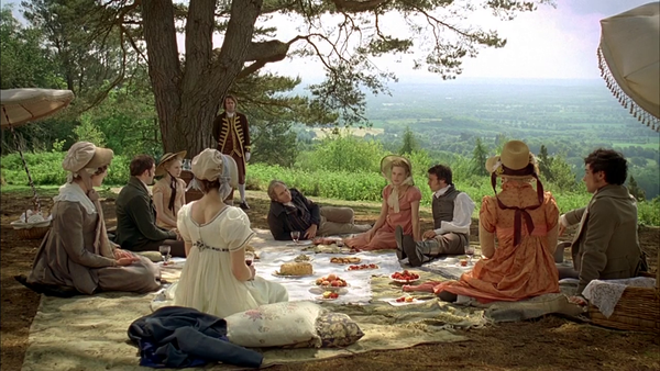 The Box Hill Picnic Scene, 2009 film version of Emma