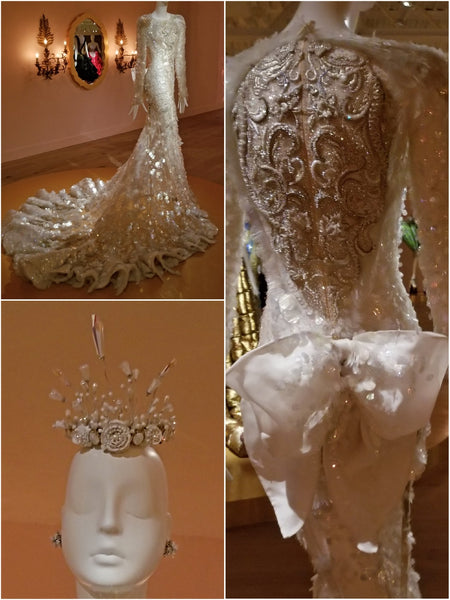 2017 does 1980s wedding gown by Guo Pei