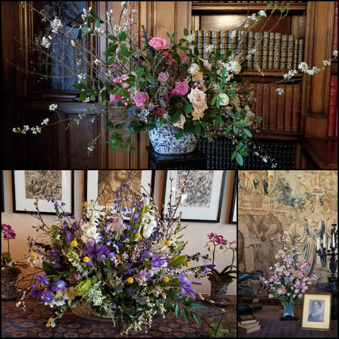 floral arrangements at Biltmore