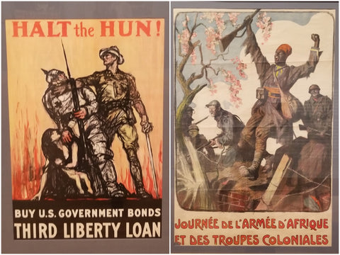 American versus French WWI posters.