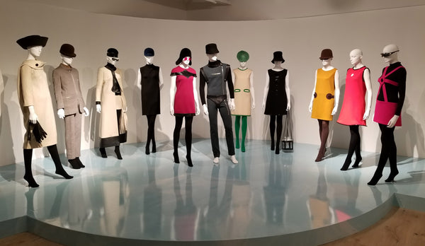 1st display at the Pierre Cardin exhibit