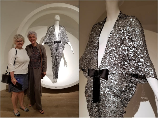 Favorite sequined dress from PIerre Cardin at SCADFash