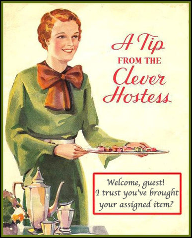 Clever hostess