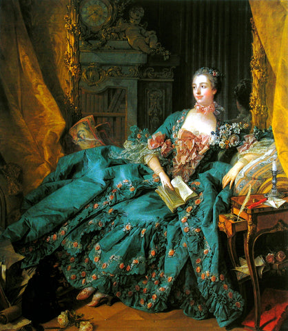 Madame de Pompadour, Boucher, 1756