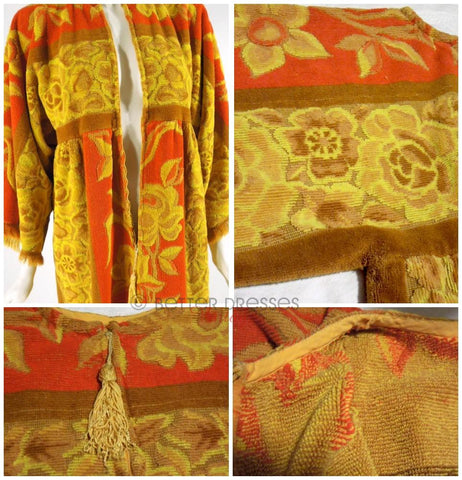 Towel Robe Details at Better Dresses Vintage
