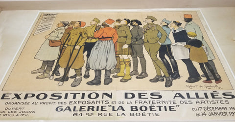 Robert de Coninck, French, 1916 WWI poster