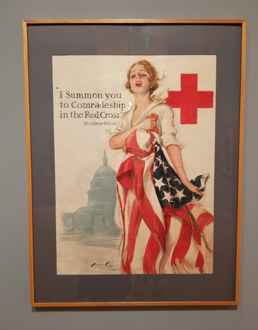 WWI Poster by Harrison Fisher, 1918