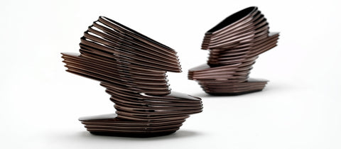 Zaha Hadid rubber/fiberglass/leather shoes, 2013
