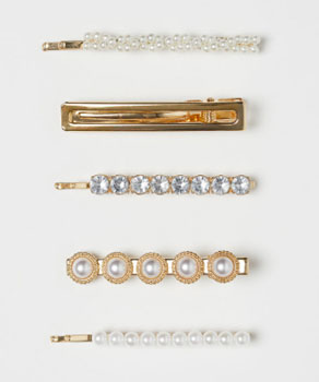 5 Pack Hair Clips from HM