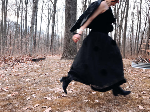 black strapless prom dress