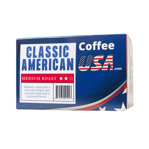 Classic American - (Medium) Coffee USA - Single Cups