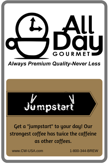 All Day Gourmet Fresh Roasted Coffee - JumpStart - Coffee Wholesale USA