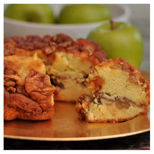 Miss Ellie's Granny Smith Apple Coffee Cake