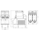 Bunn Ultra-2 HP High Performance Gourmet Ice Granita Machine - Coffee Wholesale USA