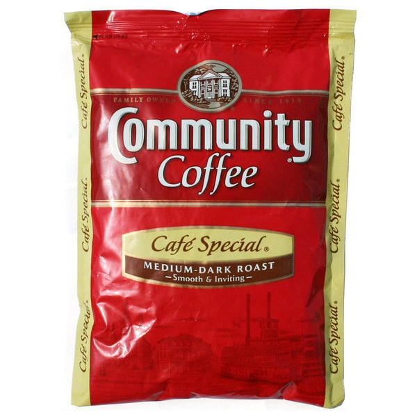Community Coffee - Cafe Special - 2.5oz Pillow Pack - 40ct Box - Coffee Wholesale USA