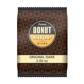 Donut Shop Blend™ Coffee - 2oz Pillow Packs - Original Dark - 42 count box - Coffee Wholesale USA