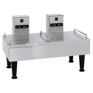 Bunn Dual Soft Heat Satellite Serving Stand, Stainless - Coffee Wholesale USA