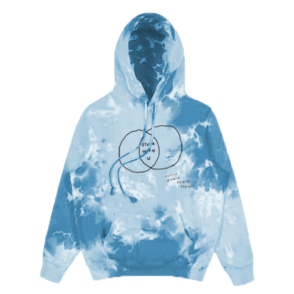 ariana grande sweetener hoodie blue