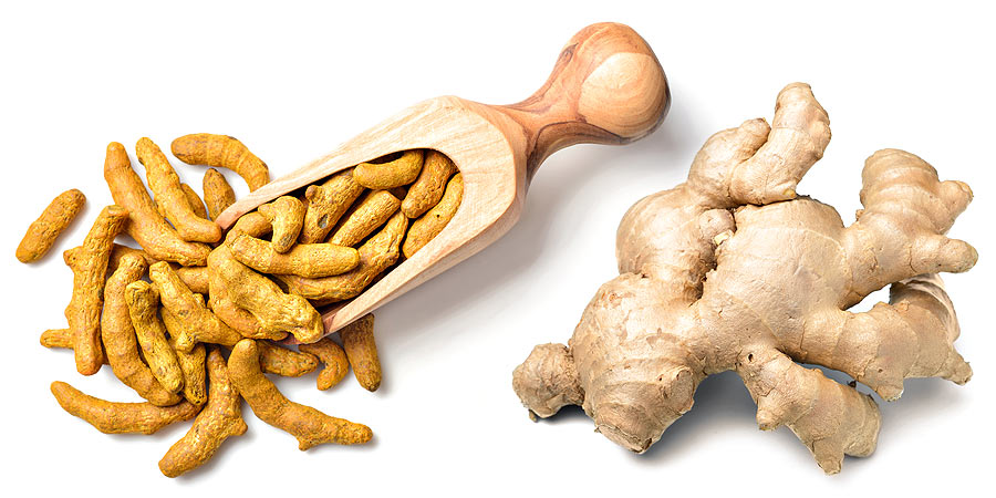 Ginger and Turmeric