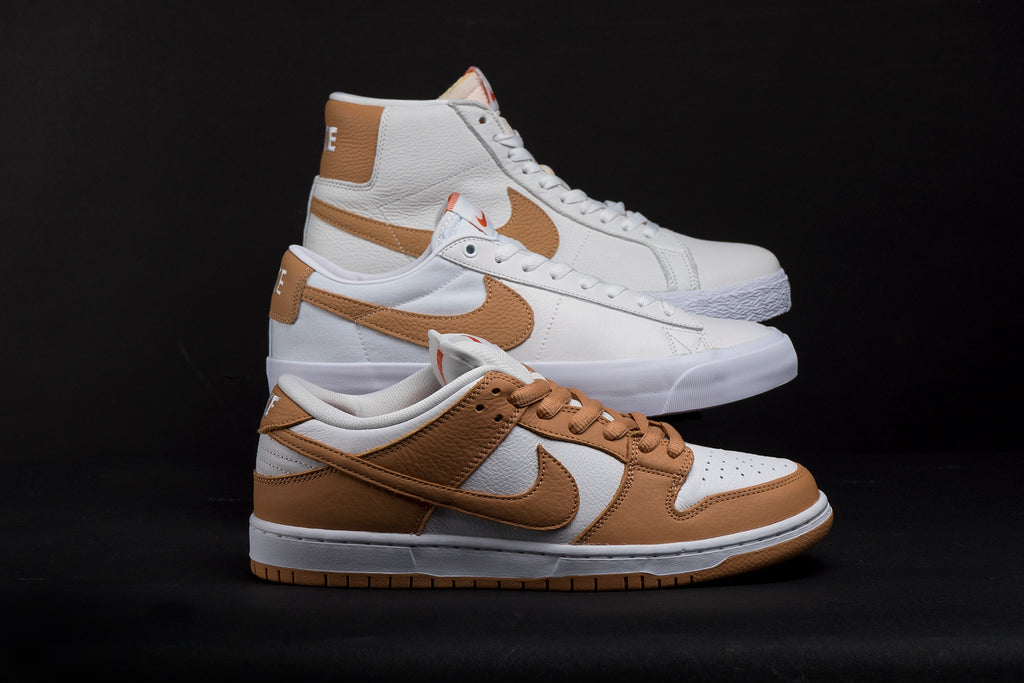 nike dunk cognac