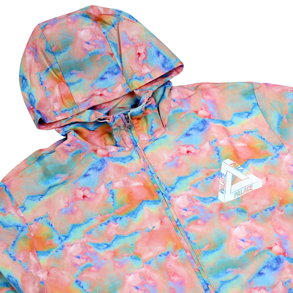 adidas x palace hooded bomber jacket multi